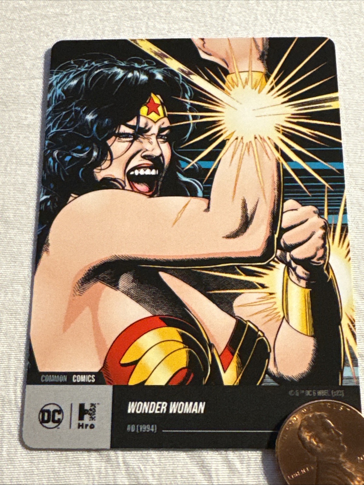 Wonder Woman #0 (1994)  Comics Ch. 4 Hybrid Trading Card Random Mint