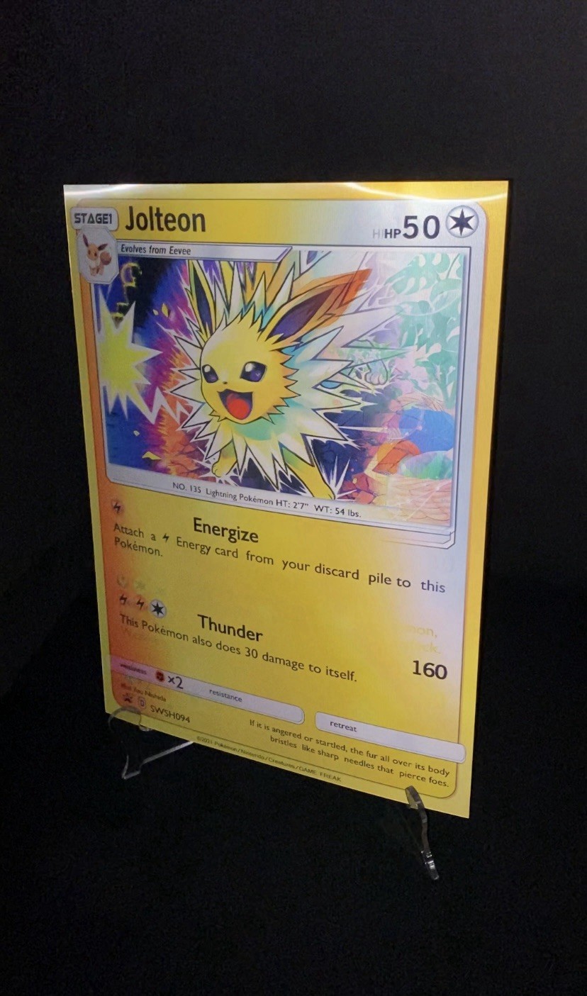 Pokemon Image Changing 3D Holographic Lenticular Poster