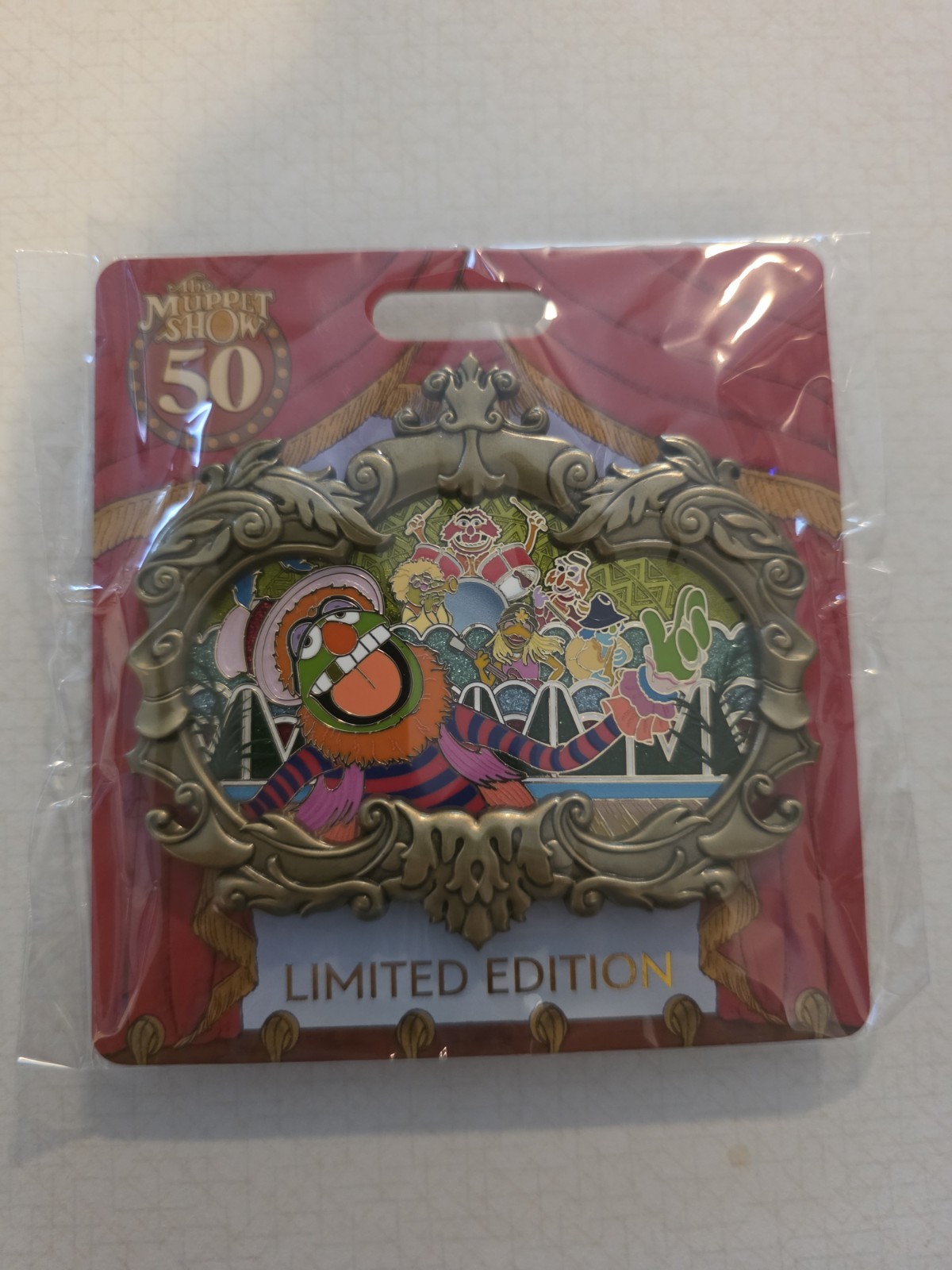 Disney MOG D23 2026 Mickeys Glendale Muppets 3D Frame Pin Electric Mayhem LE 400