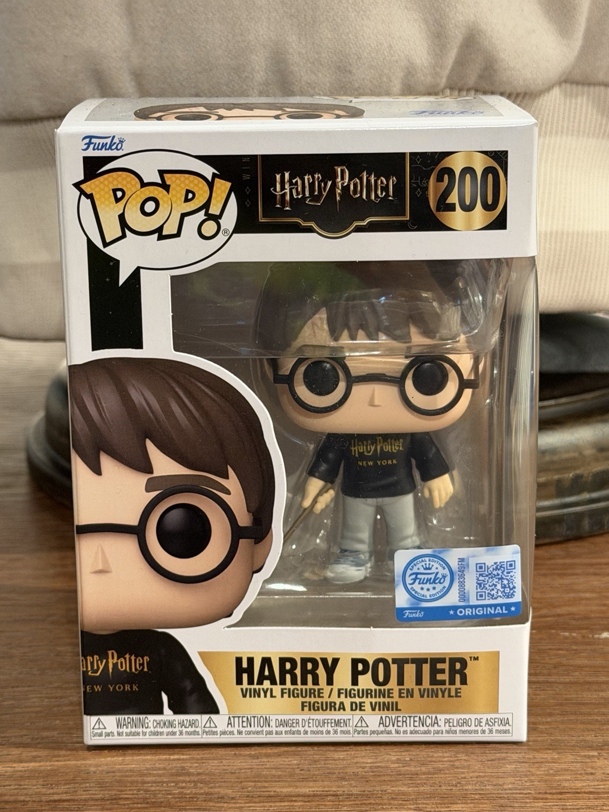 Harry Potter New York NY Exclusive Harry Potter Funko Pop Vinyl Figure 200 NIB