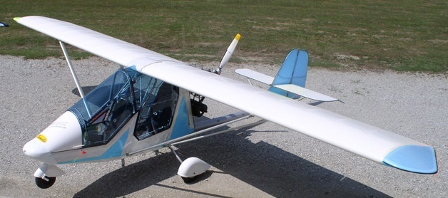 Fire Fox 2000 Eurofly Italy Light Airplane Wood Model Replica Large FreeShipping