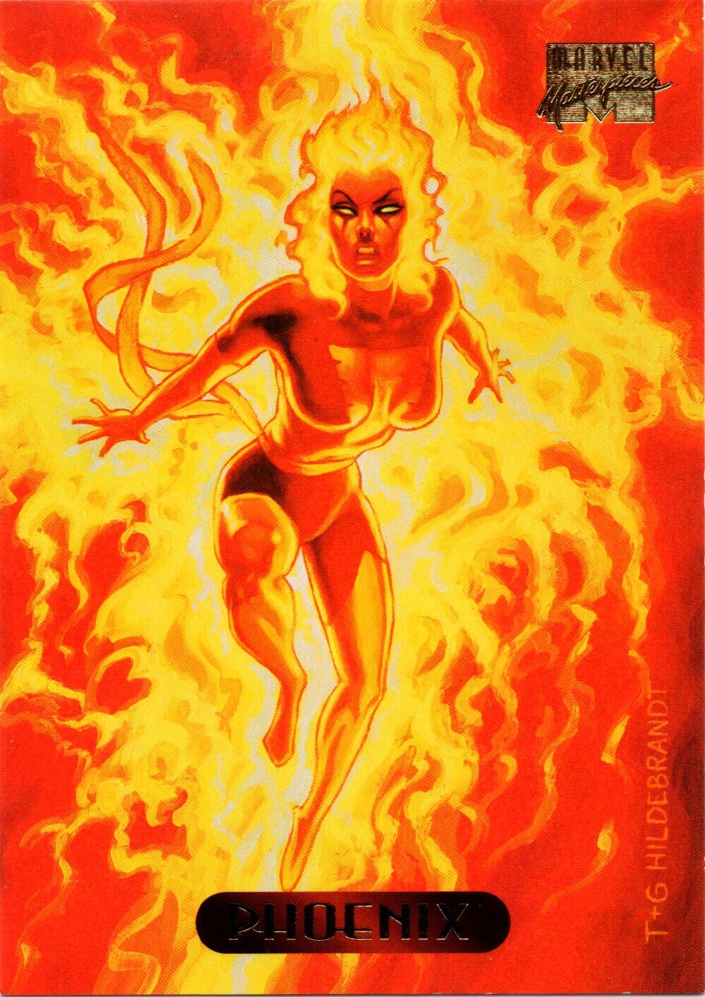 1994 Fleer Marvel Masterpieces Phoenix #89 Near Mint DNA GAMES