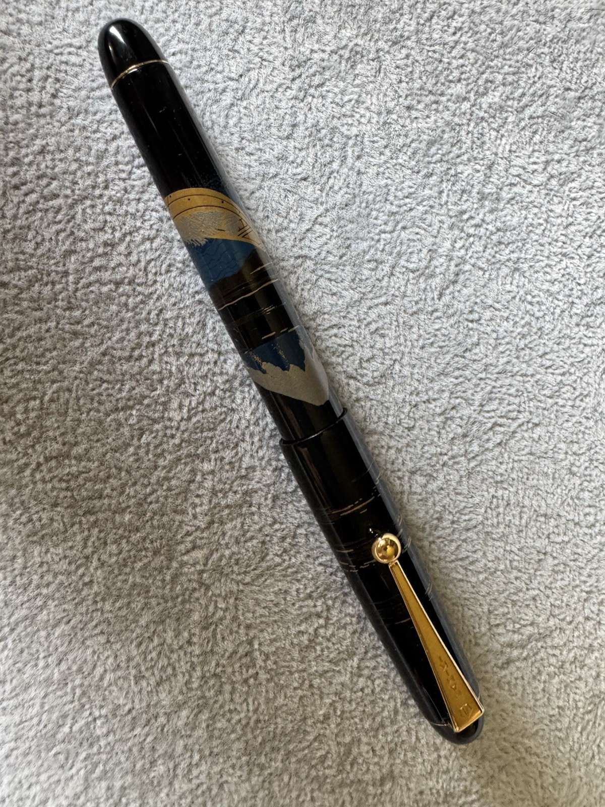 *jcr_m* Namiki Tradition Collection Mount Fuji and Ship Fountain Pen *Unworn*