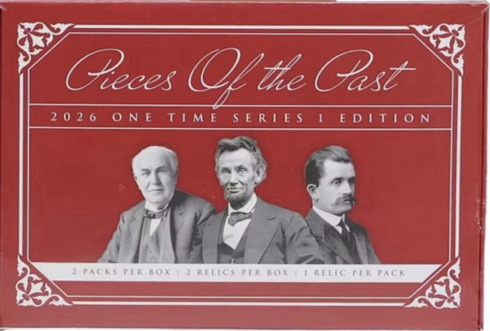 2026 Pieces of the Past One Time Series 1 Edition Hobby Box NEW RELEASE