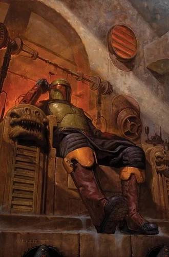 Star Wars The Book Of Fett #1 -EM Gist 1/50 Ratio Variant Cover - Marvel 2026