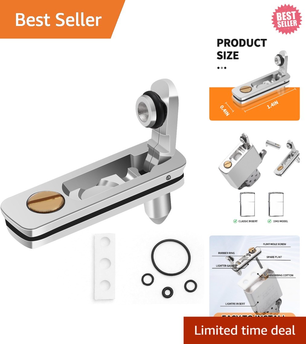 Multi-Sided Metal Gasket Seal for Zippo Lighters - Anti-Evaporation Accessories