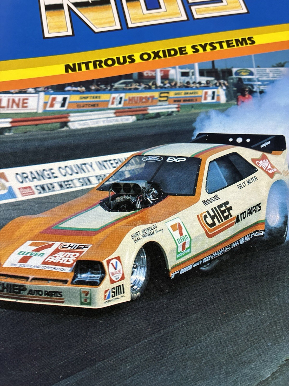 Vintage 1980s NOS Nitrous Oxide Systems Catalog No 102 Billy Meyer Funny Car