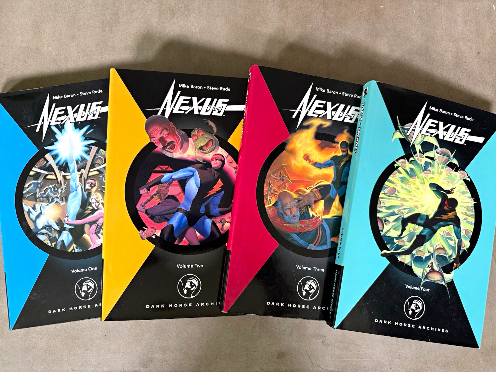 Nexus Archives Vol 1-4 Hardcover Set Graphic Novel Lot Dark Horse Books