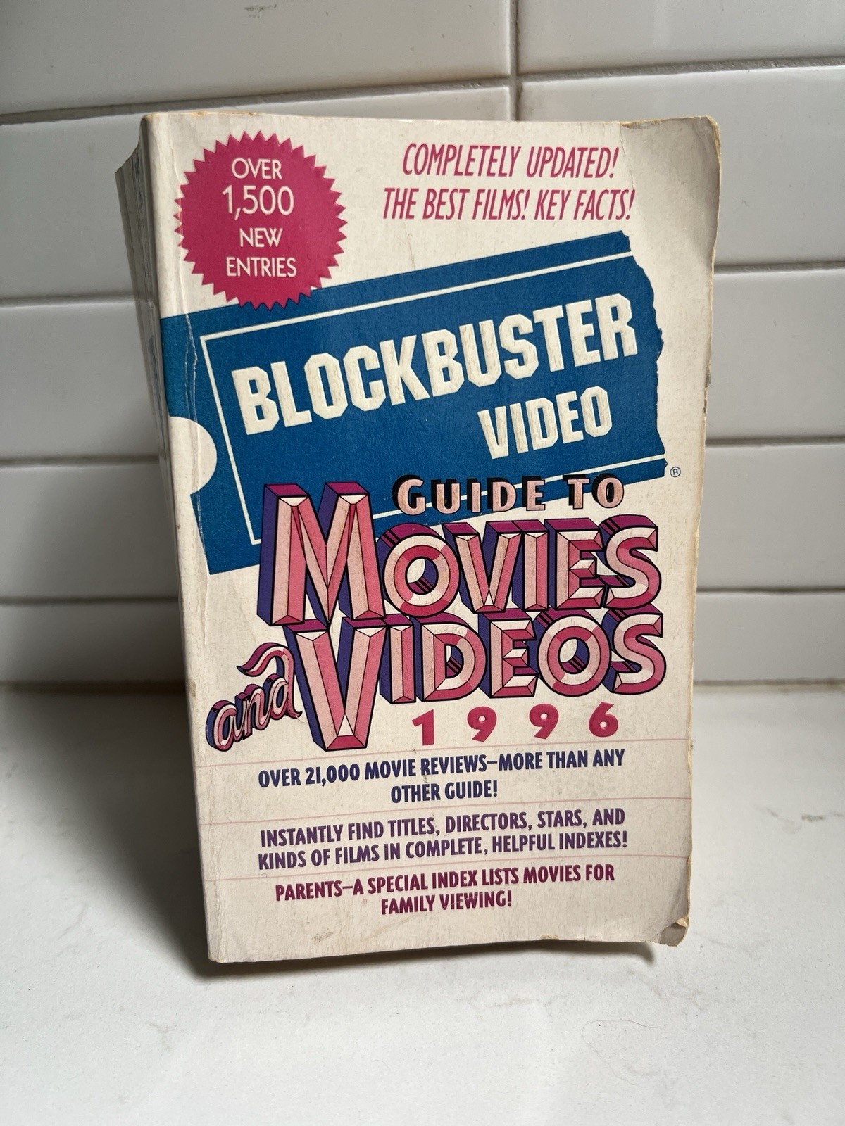 Rare Vintage Blockbuster Video Book 1996 Collectible