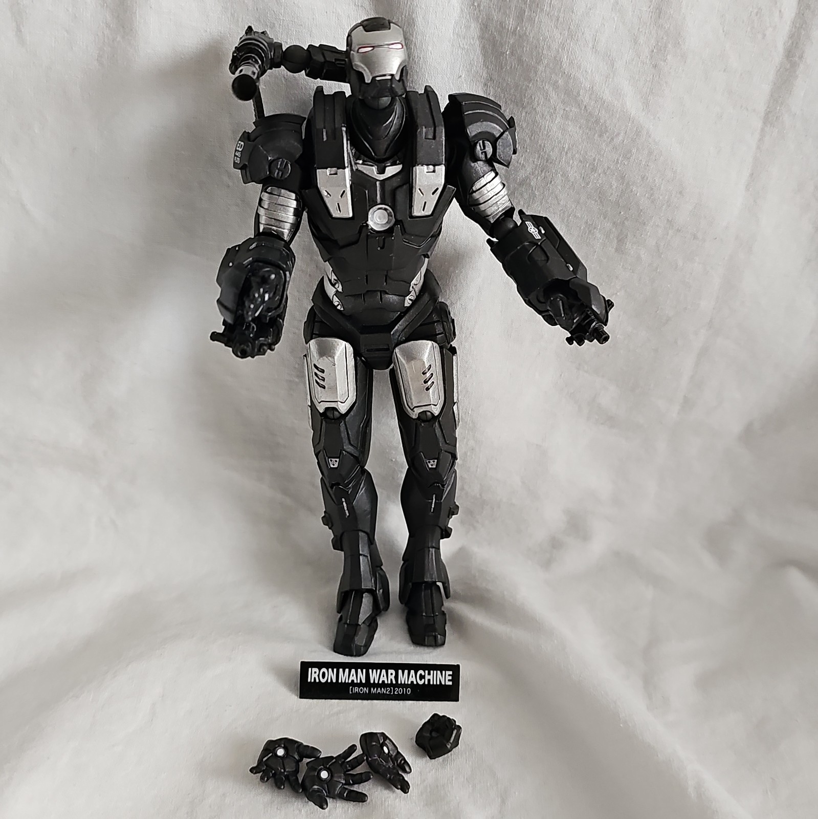 Kaiyodo Sci-Fi Revoltech 031 War Machine Iron Man 2 Action Figure Loose W/Hands