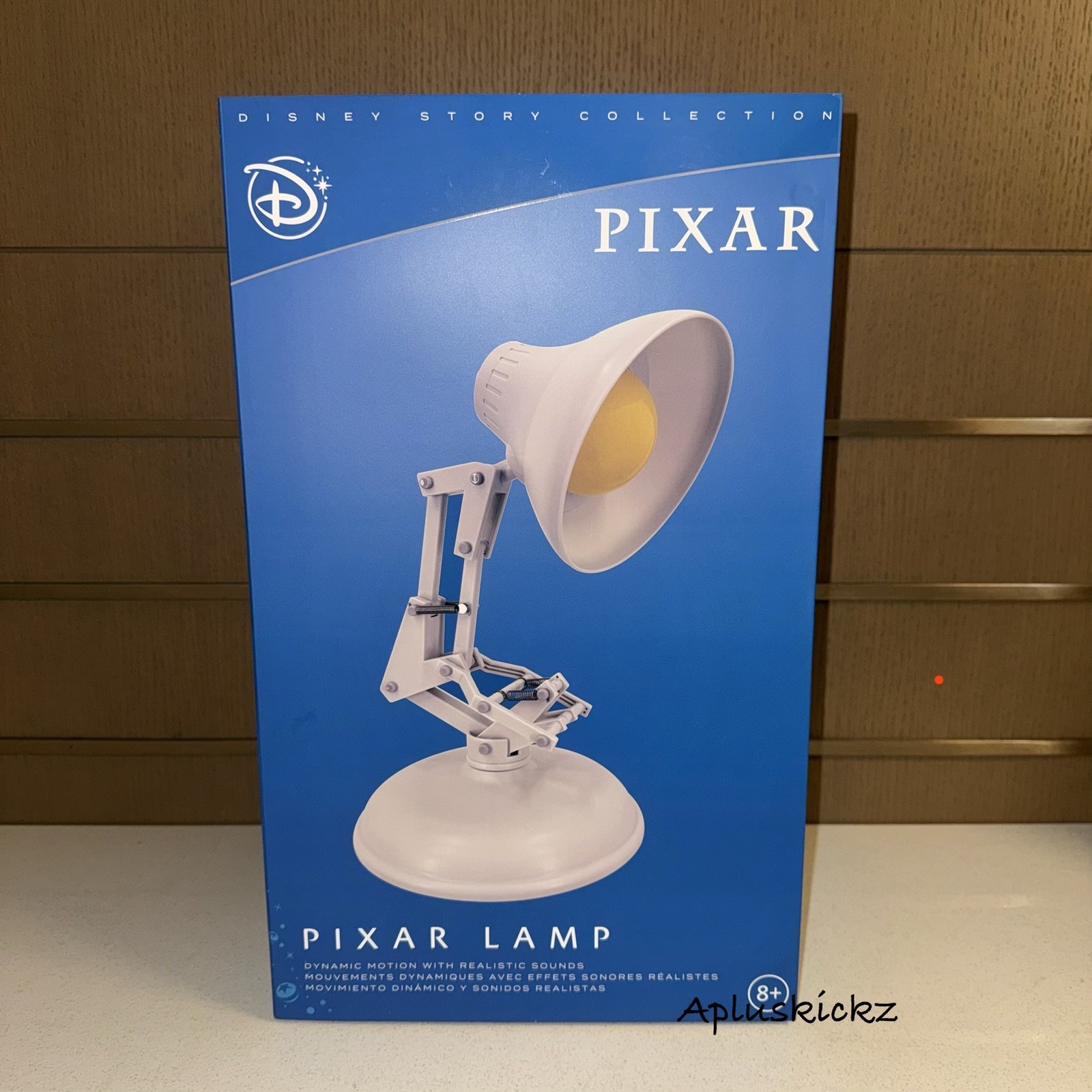 2026 Disney D23 Pixar Lamp Dynamic Motion + Sounds New In Box