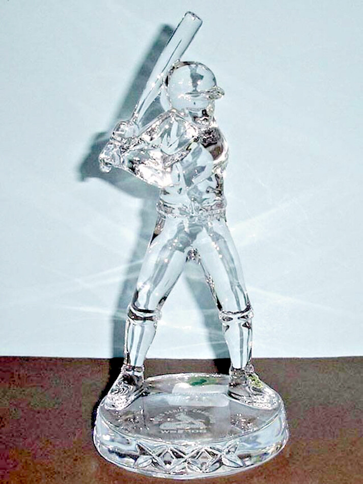 Waterford Crystal St Louis Cardinals Baseball Player Figurine 2006 World Series