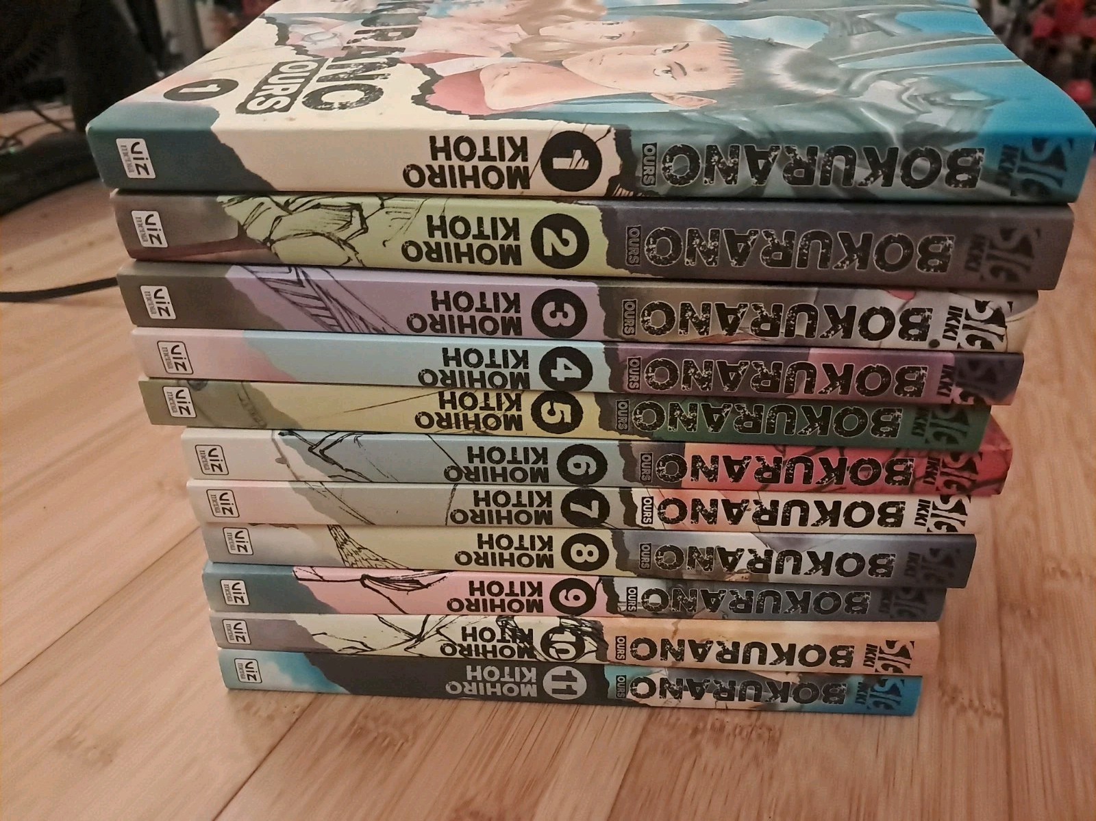 Bokurano Ours Vols 1-11 Used