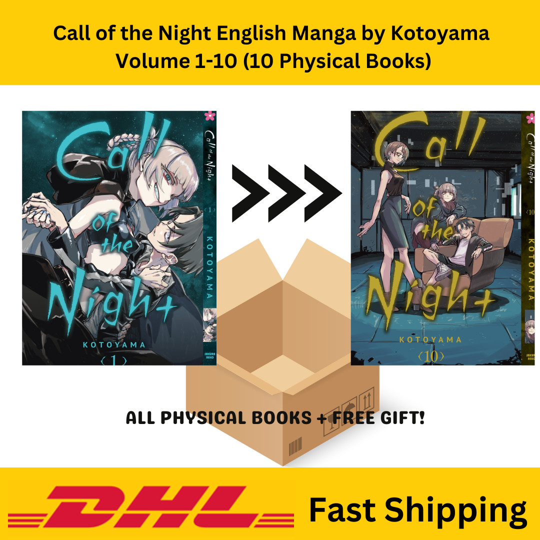 Call Of The Night English Manga Volume 1-20 (HALF/FULL SET) DHL SHIPPING