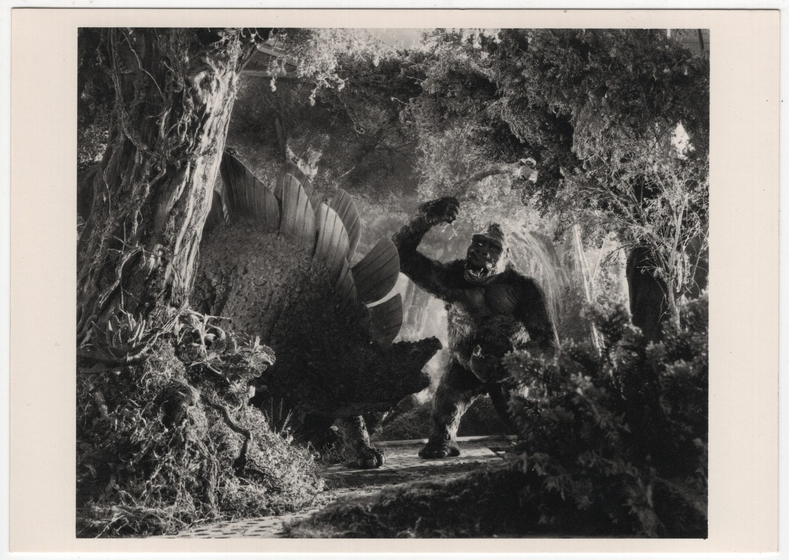 King Kong 1933 Movie Dinosaur Attack 4 x 6 Postcard #K57 Fotofolio UNUSED