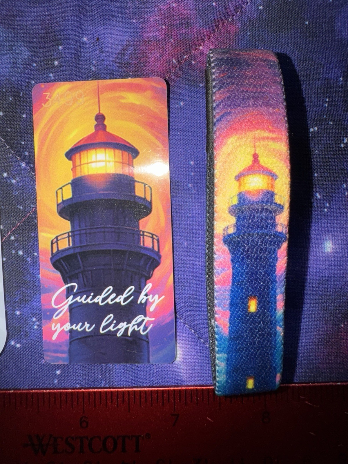 ZOX ** GUIDED By Your LIGHT ** Single Medium STRAP w/Card RaRe 3499