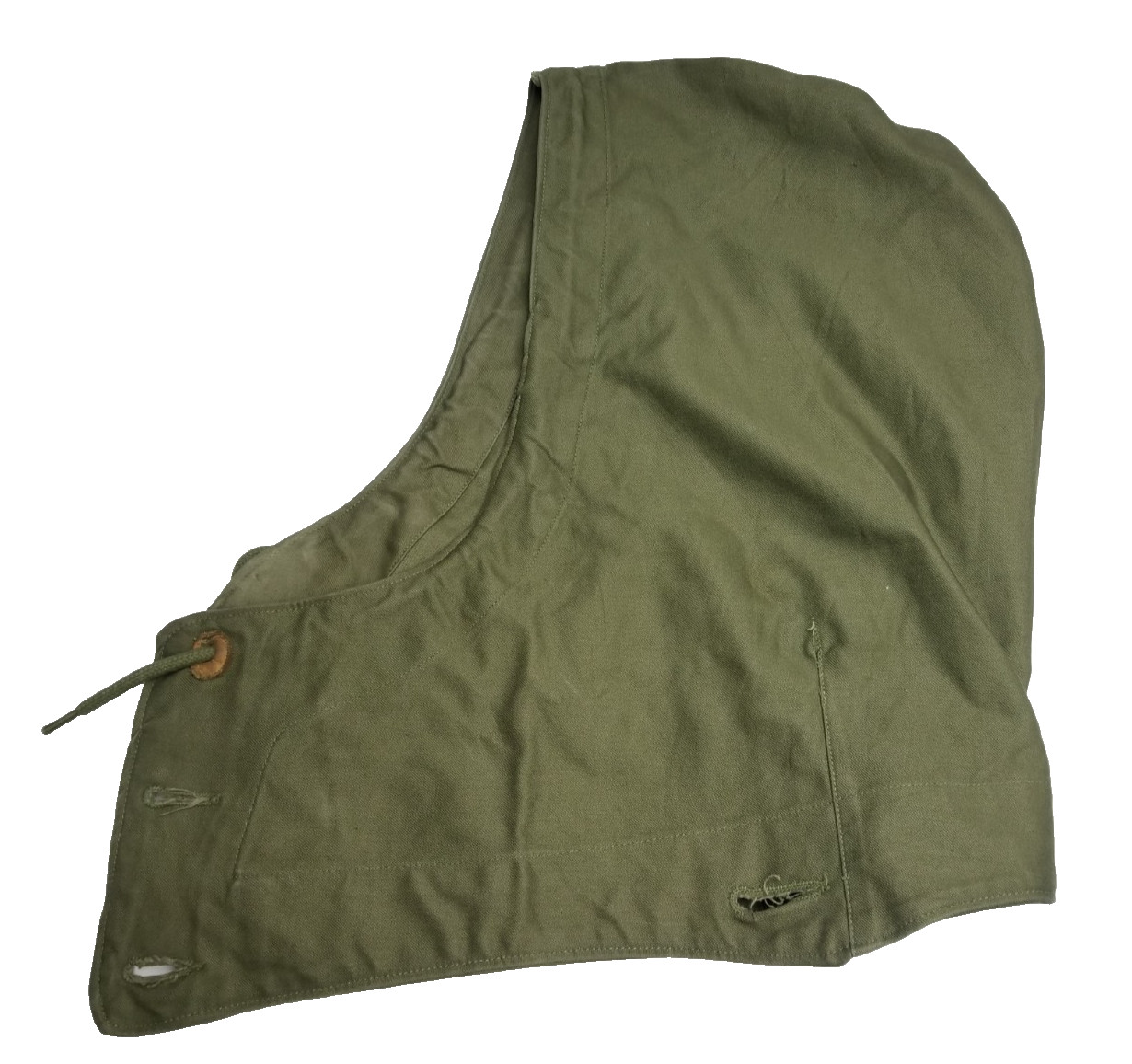 WW2 US Army Military M-1943 FIELD JACKET HOOD - LARGE Genuine WWII