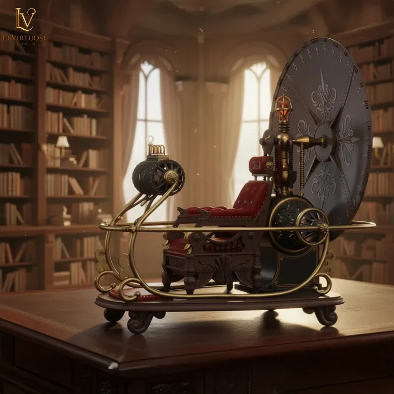 The Time Machine  | H.G Wells 1960 Time Machine Movie Prop | Hand-Painted