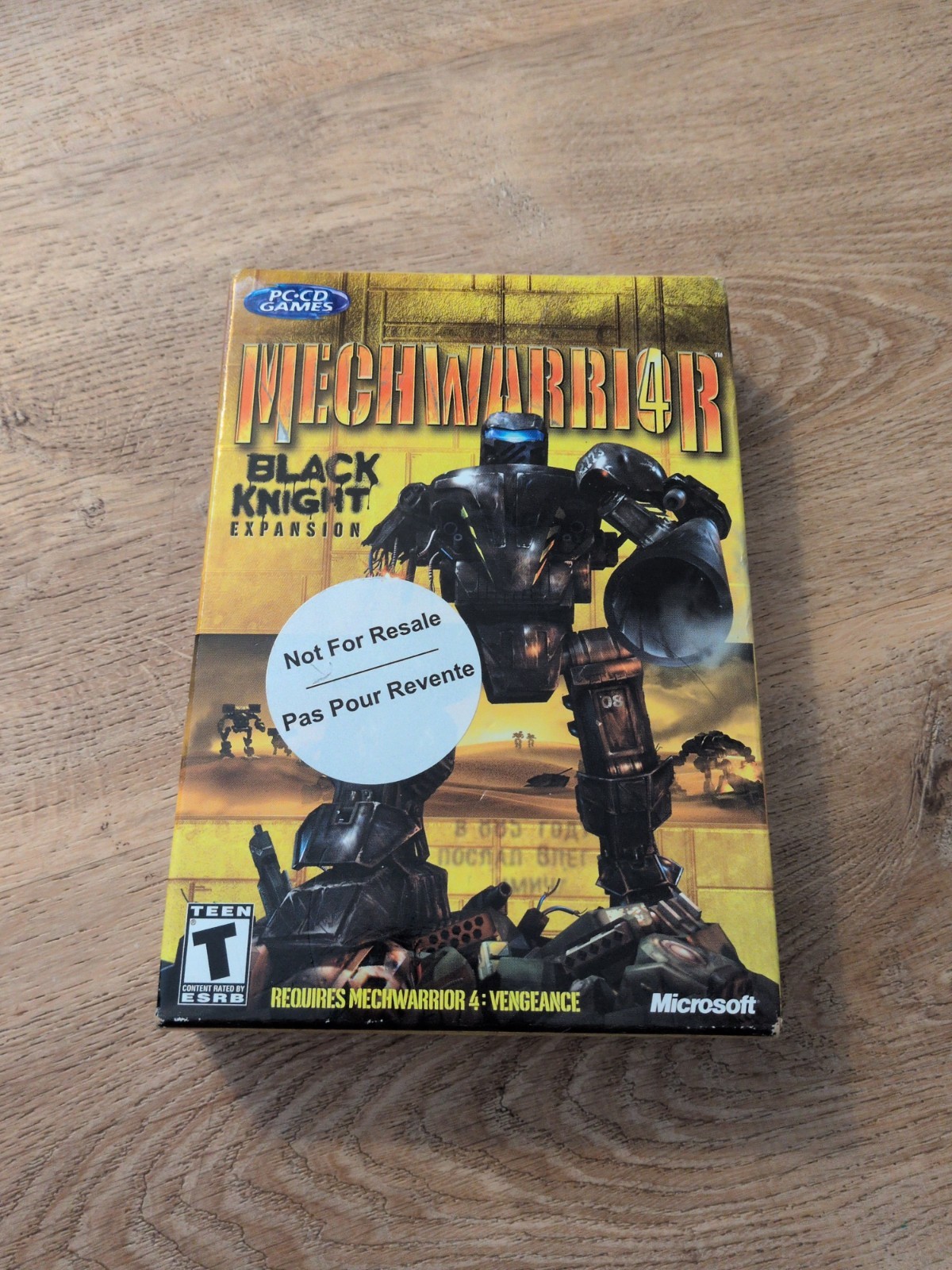Mechwarrior 4 Black Knight Expansion (PC, 2001) - New Sealed