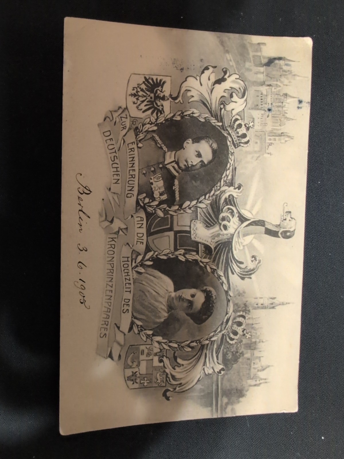 Vintage Post Card From Year 1905 Berlin