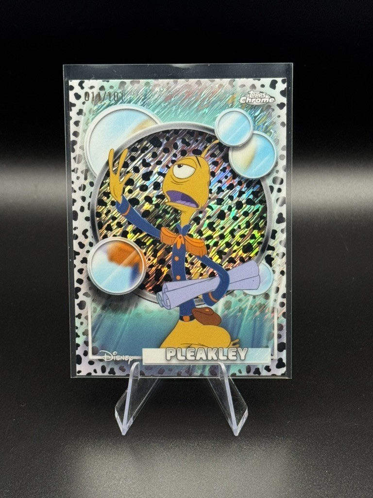 2026 Topps Chrome Disney /101 Pleakley 101 DALMATIANS REFRACTOR #154