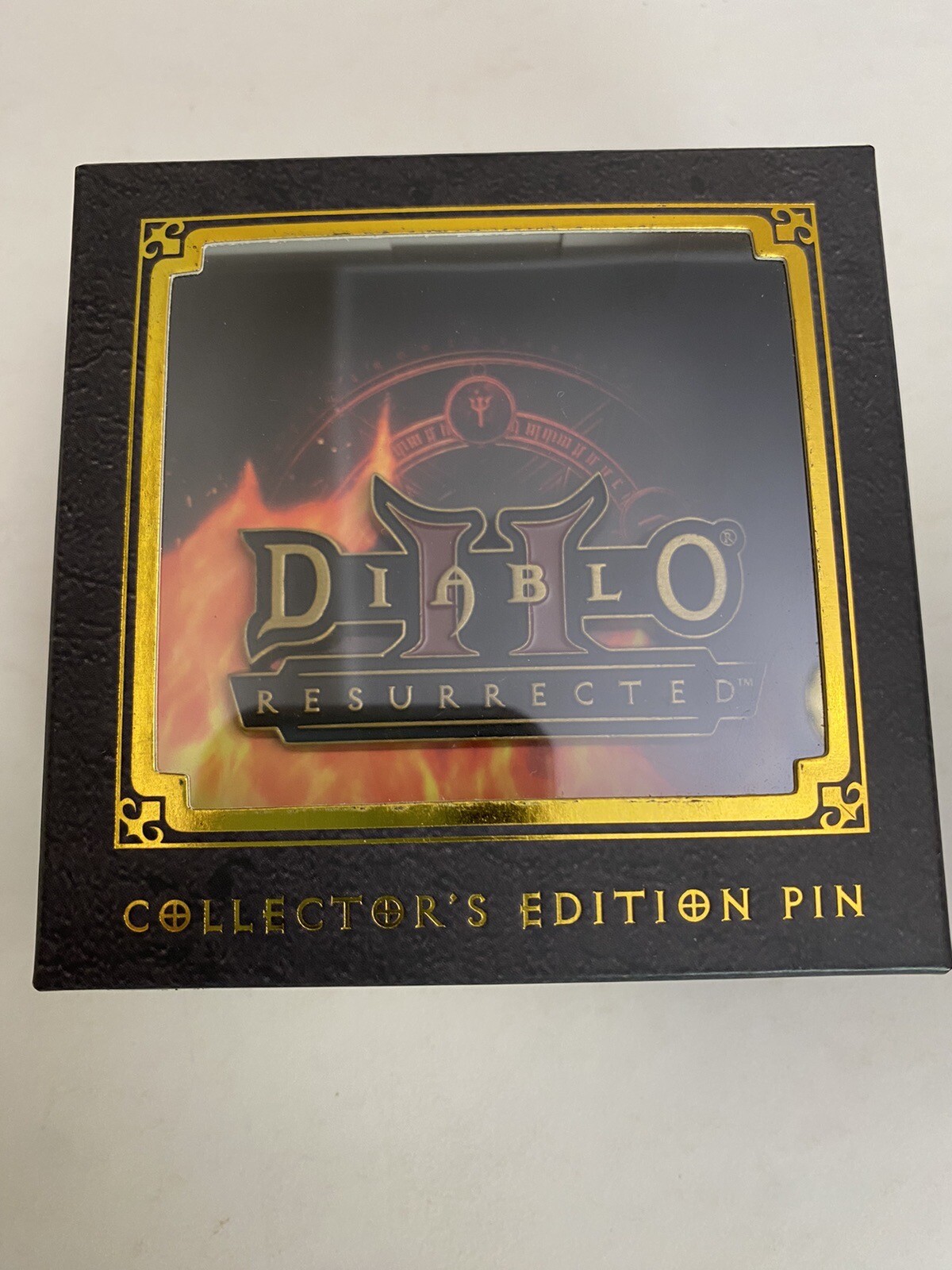 Diablo II 2 Resurrected - Limited Edition Collector's Logo Enamel Pin of 2,500 -