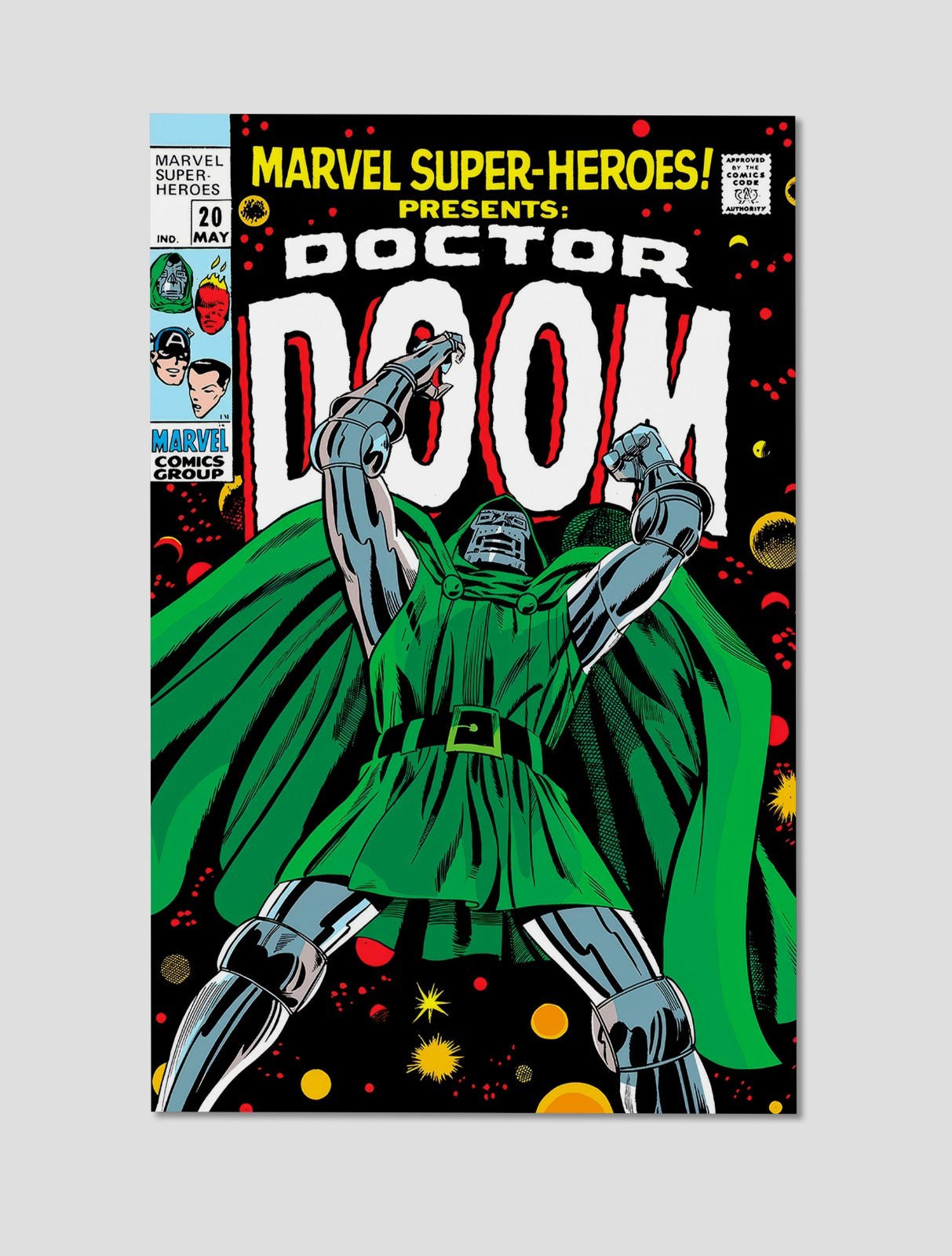 Marvel Super-Heroes #20 Doctor Doom Premium Giclee Print 11