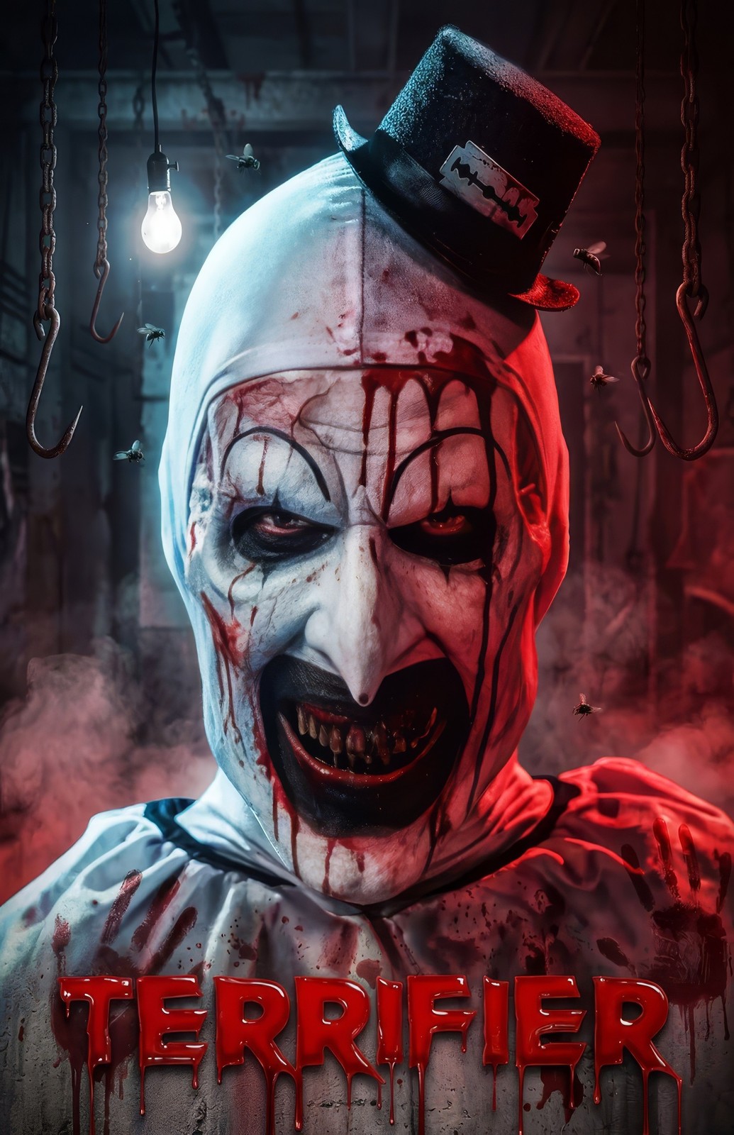 Terrifier Art the Clown Bloody Grin David Howard Thornton Slasher Horror Poster