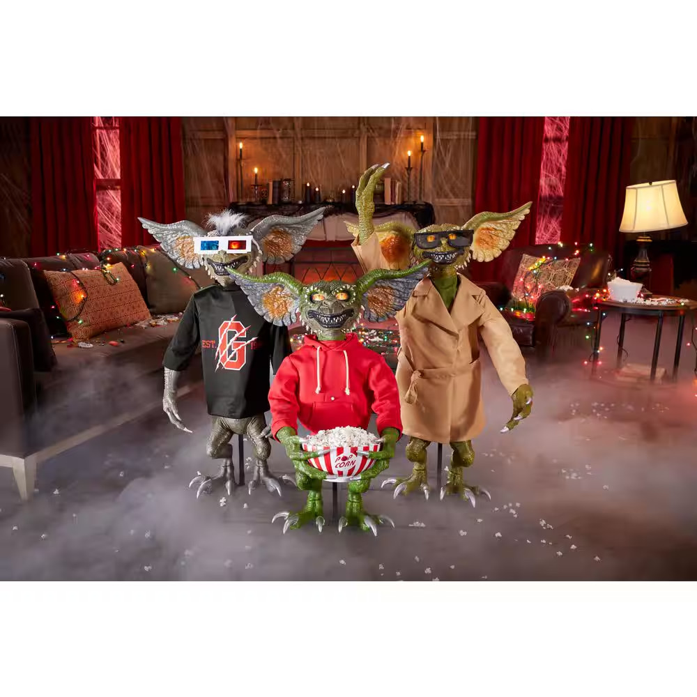Animated LED Gremlins 3-Piece