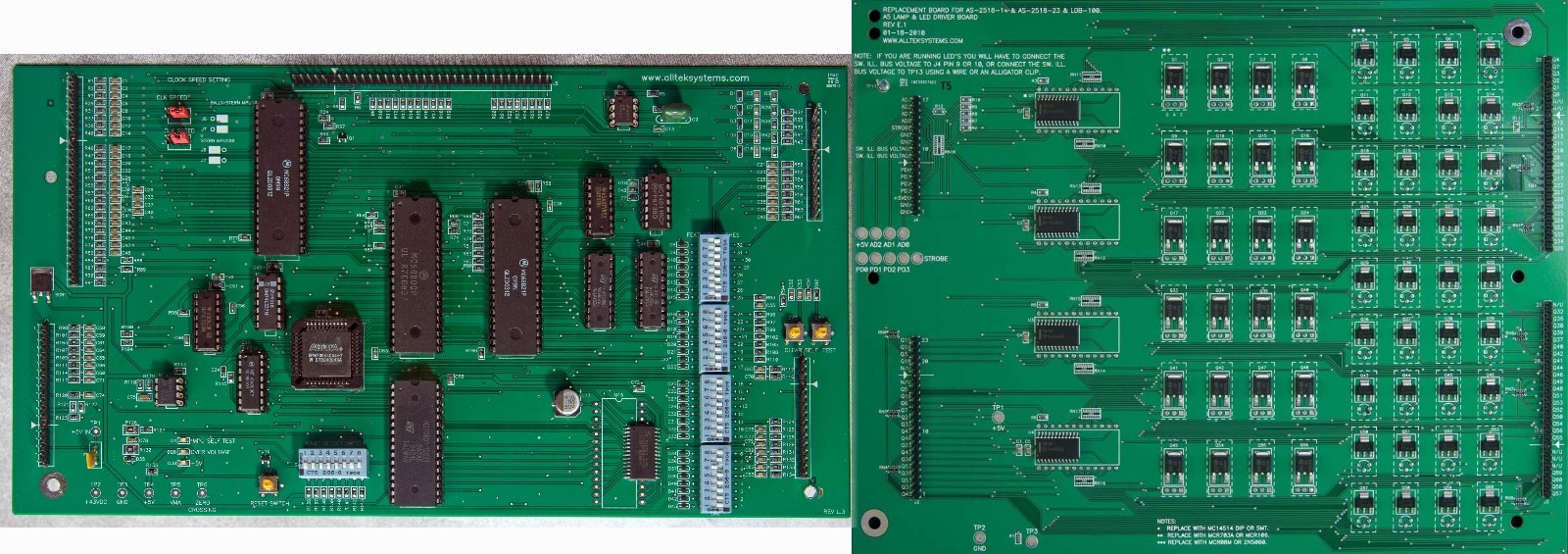 ALLTEK ULTIMATE MPU CPU AND LAMP LED DRIVER BOARD COMBO DISCOUNT PACKAGE