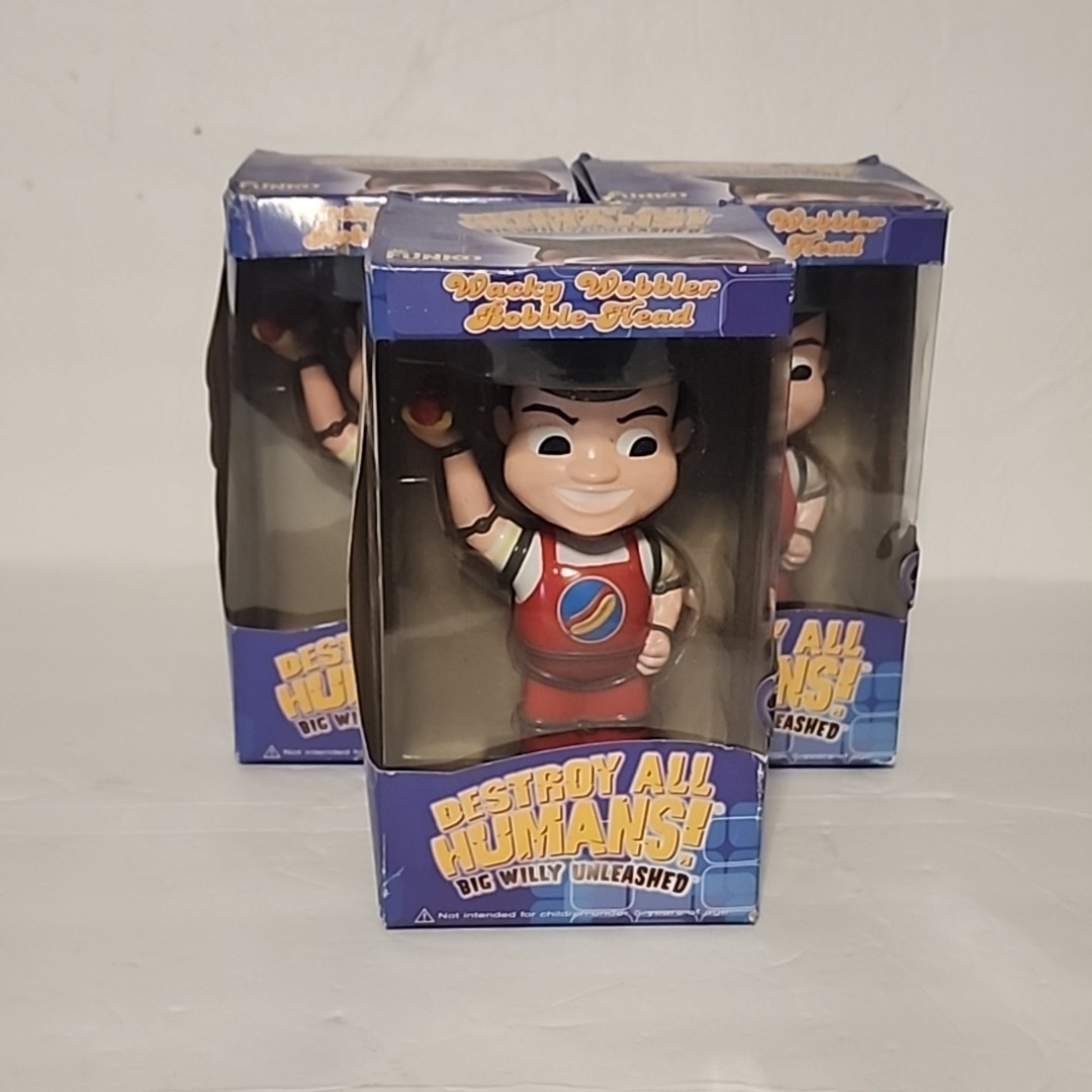 Wacky Wobbler Bobble-Head - Funko - Destroy all Humans: Big Willy Unleashed