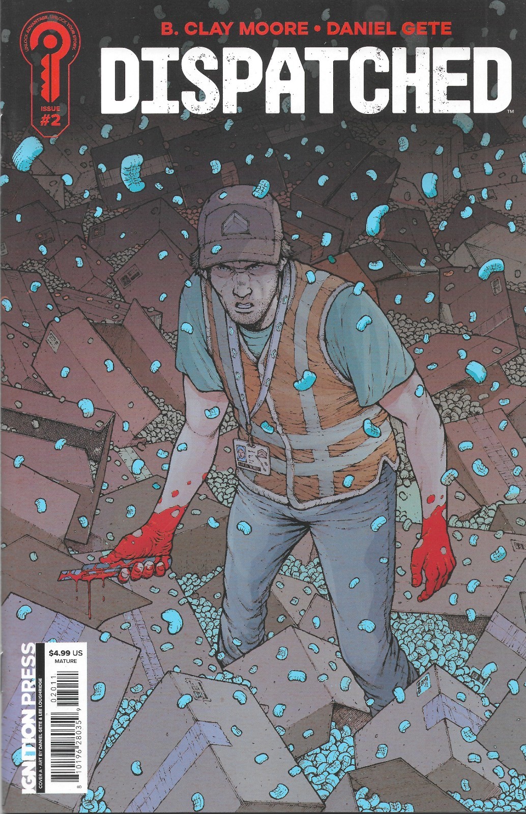 Dispatched #2 Cover A Daniel Gete Variant (Ignition Press 2026)