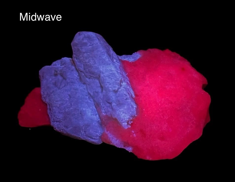 178 Gram Fluorescent Apatite Huge Crystals on Calcite Matrix From @Afghanistan