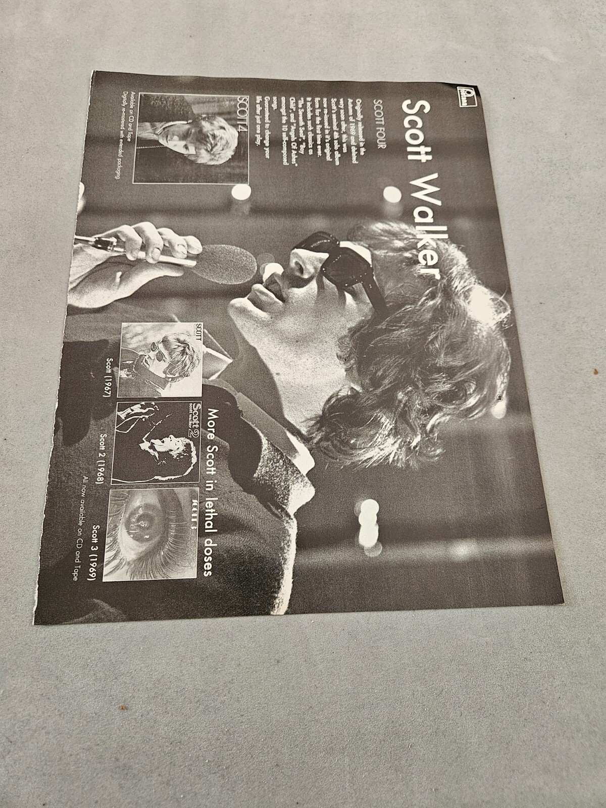 TPEEP76 MAGAZINE ADVERT 11X8