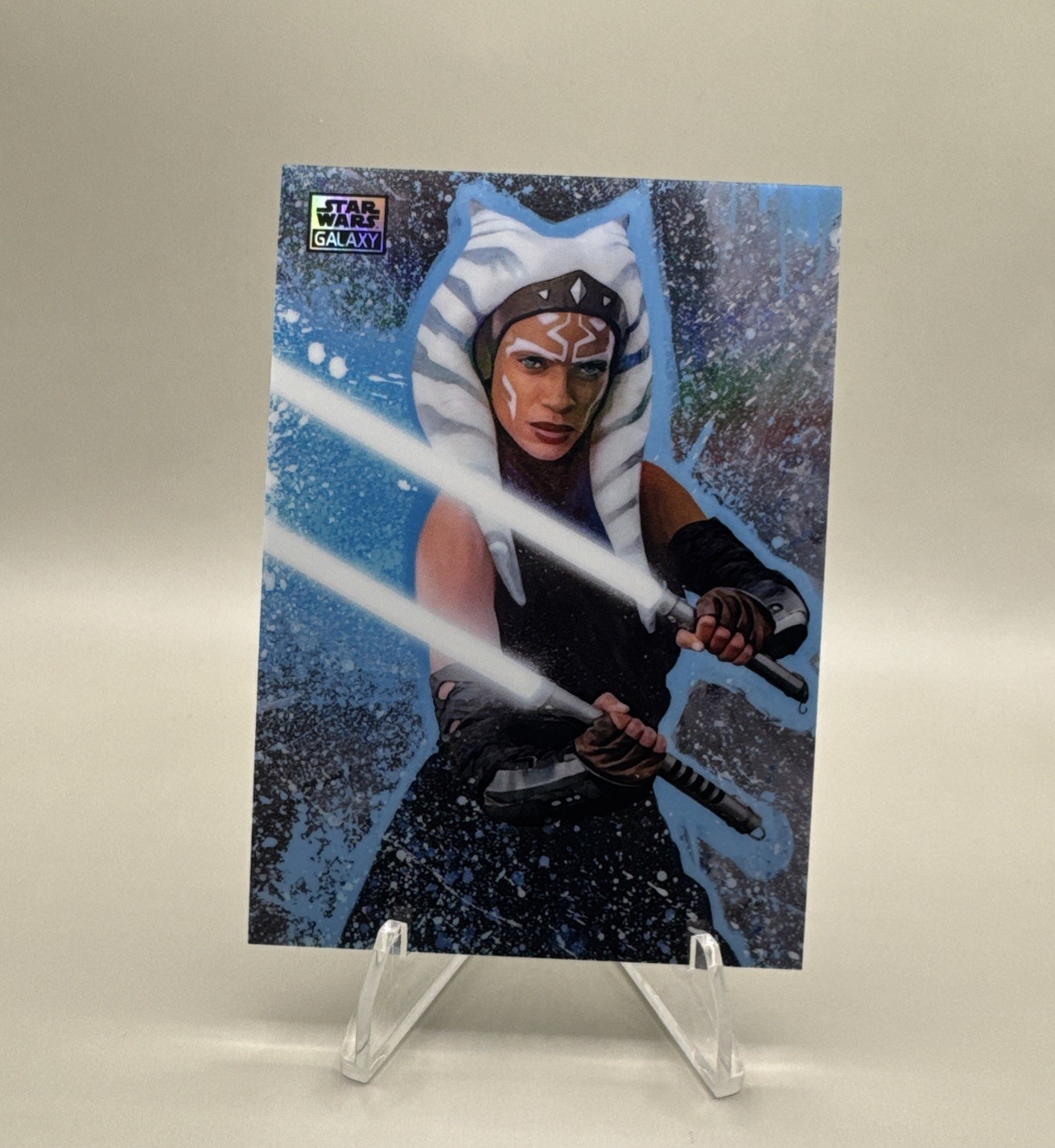 2026 Topps Chrome Star Wars Galaxy Ahsoka Tano Force Energy Refractor SP #FE-10
