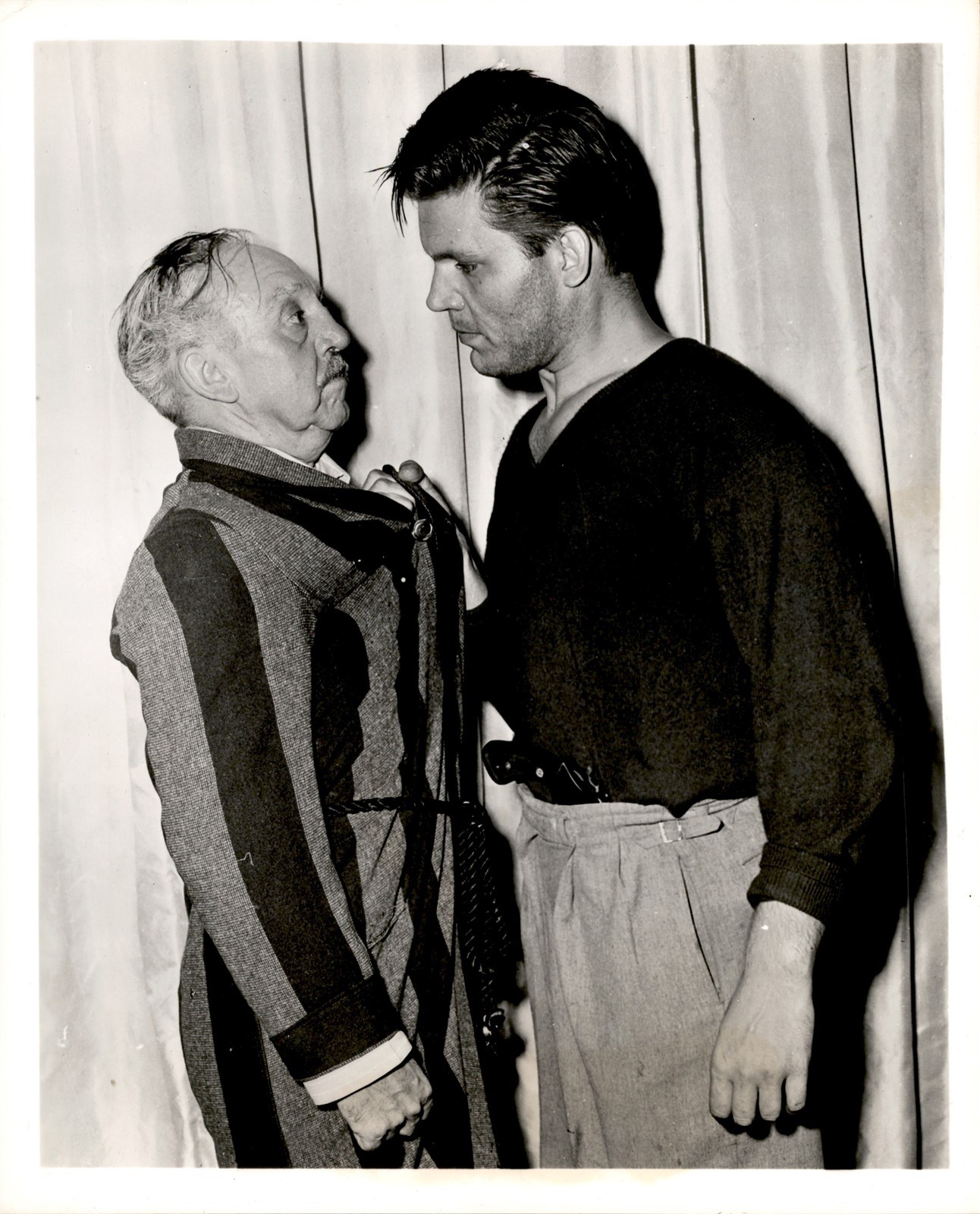 RH5 Original Photo NEVILLE BRAND FOOTLIGHTS THEATER MAN WHO HAD NOTHING TO LOSE
