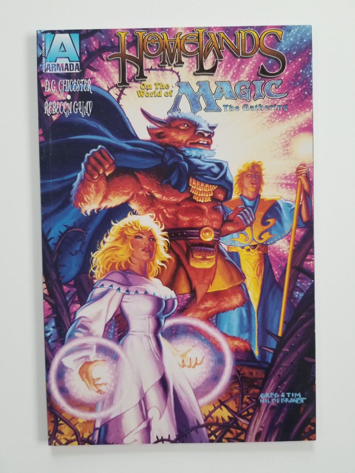 Magic the Gathering Homelands #1 (1996 Acclaim/Armada Comics) FN/VF ~ MTG