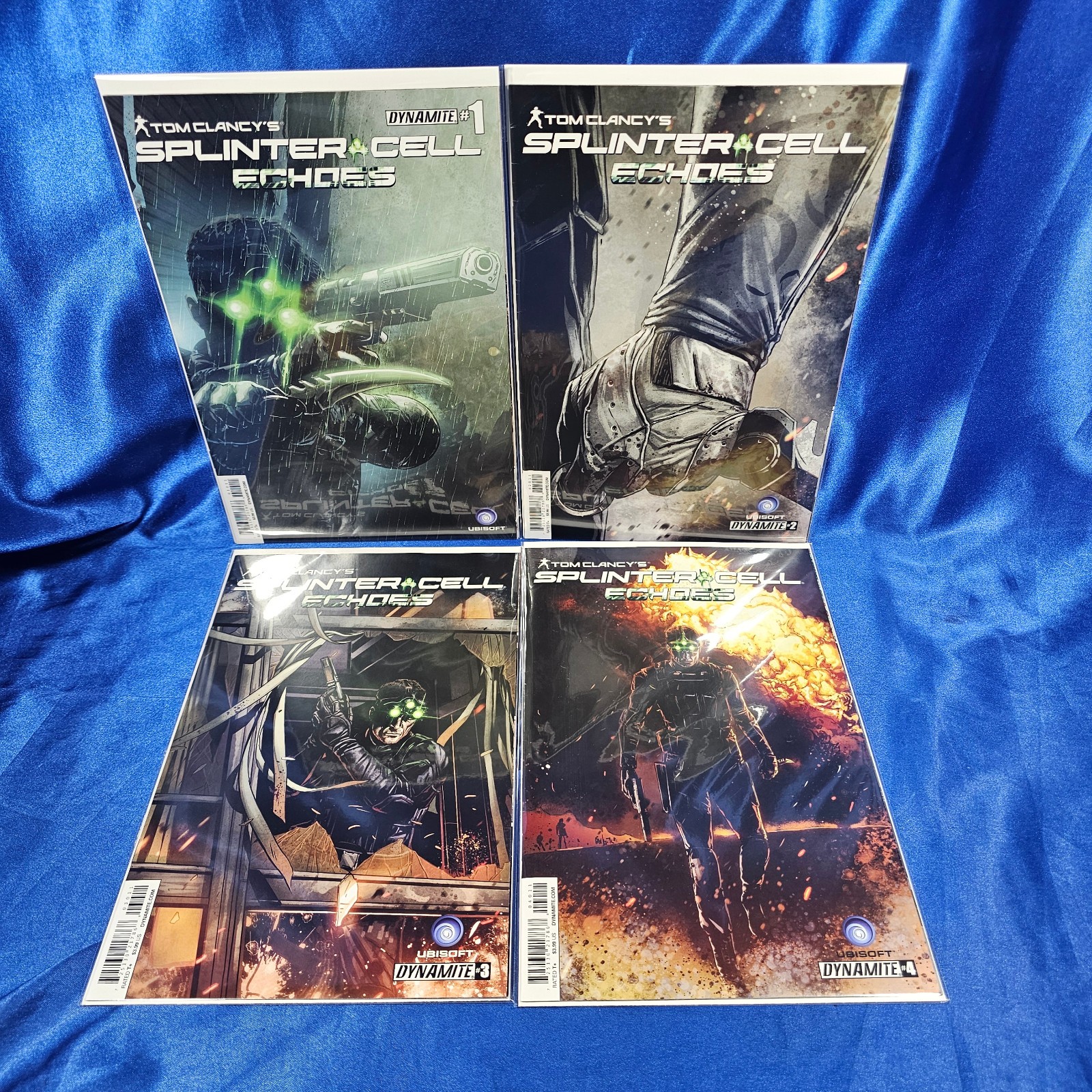 Tom Clancy's Splinter Cell Echoes #1, 2, 3 & 4 (Dynamite Entertainment) 1-4 Set