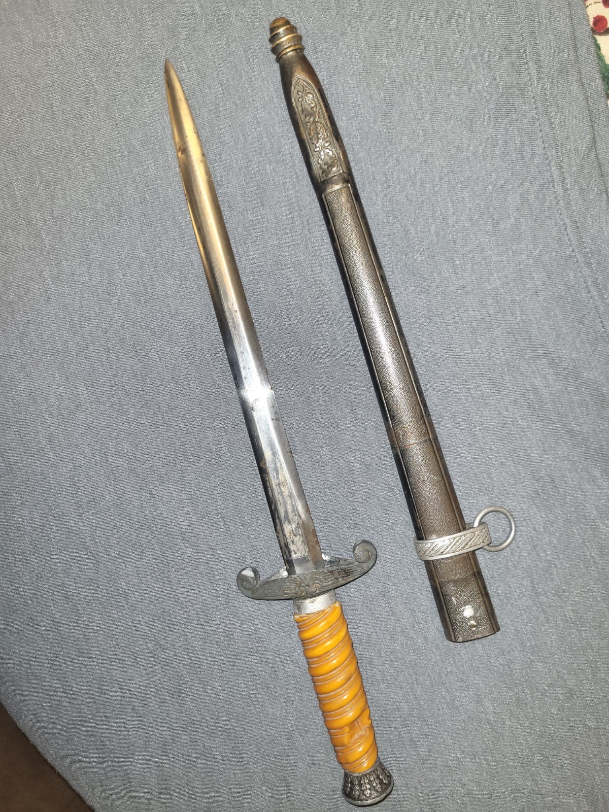 European dagger /parts,  orig or  repr