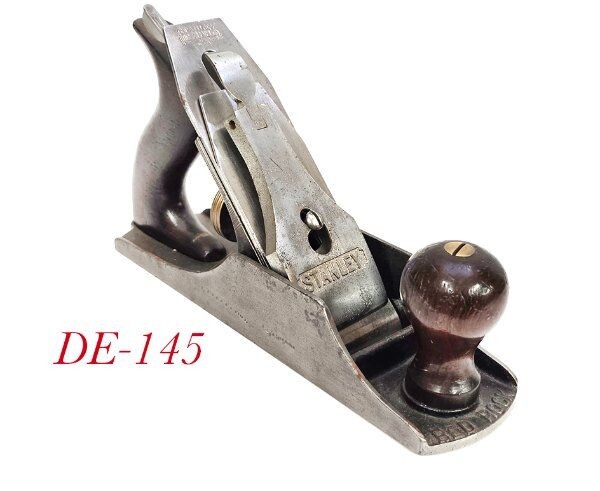 corrugated STANLEY TOOLS 604 BEDROCK woodworking plane flat side patented