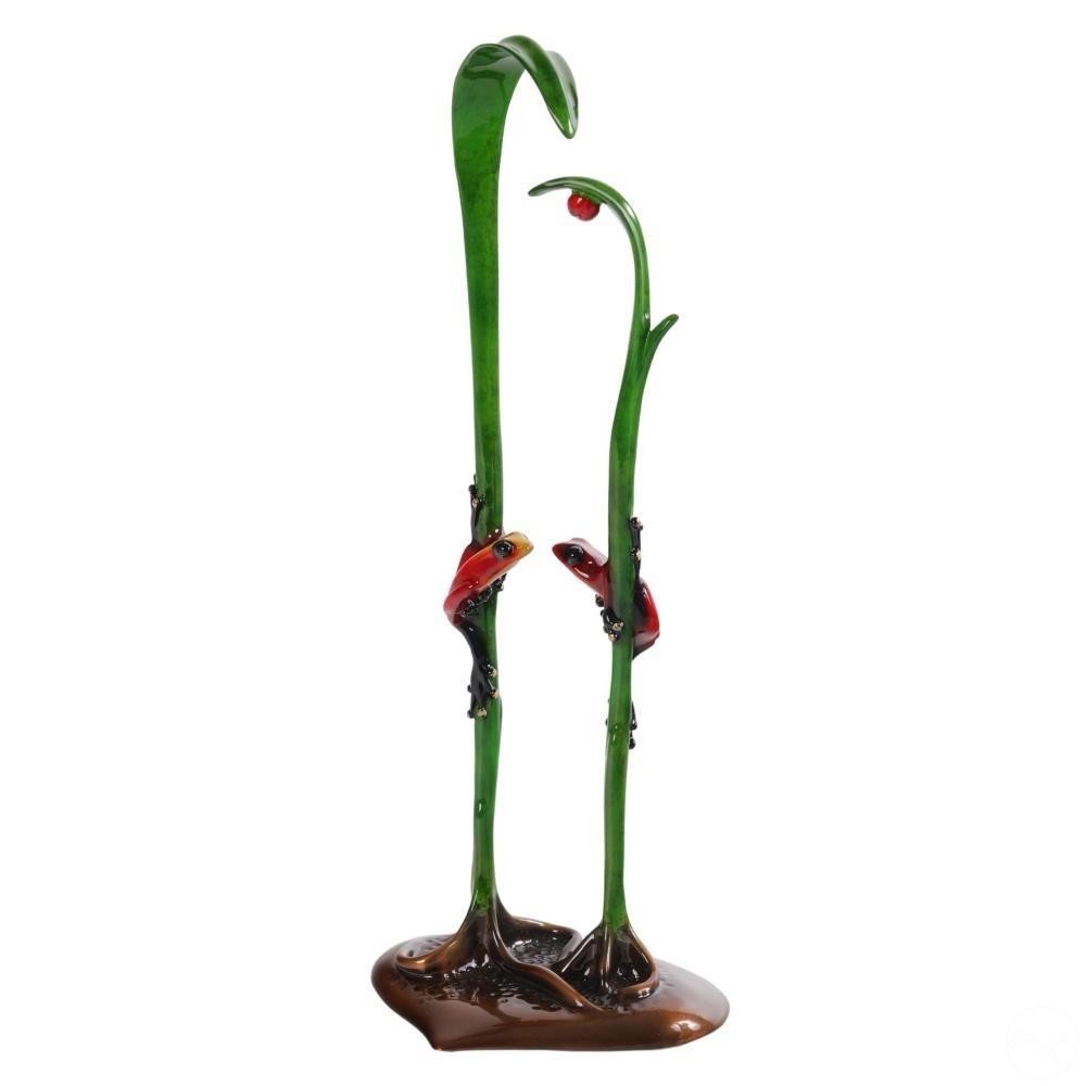 Frogman Tim Cotterill Je T’Aime Bronze Sculpture LE 66/250 Signed w/ COA