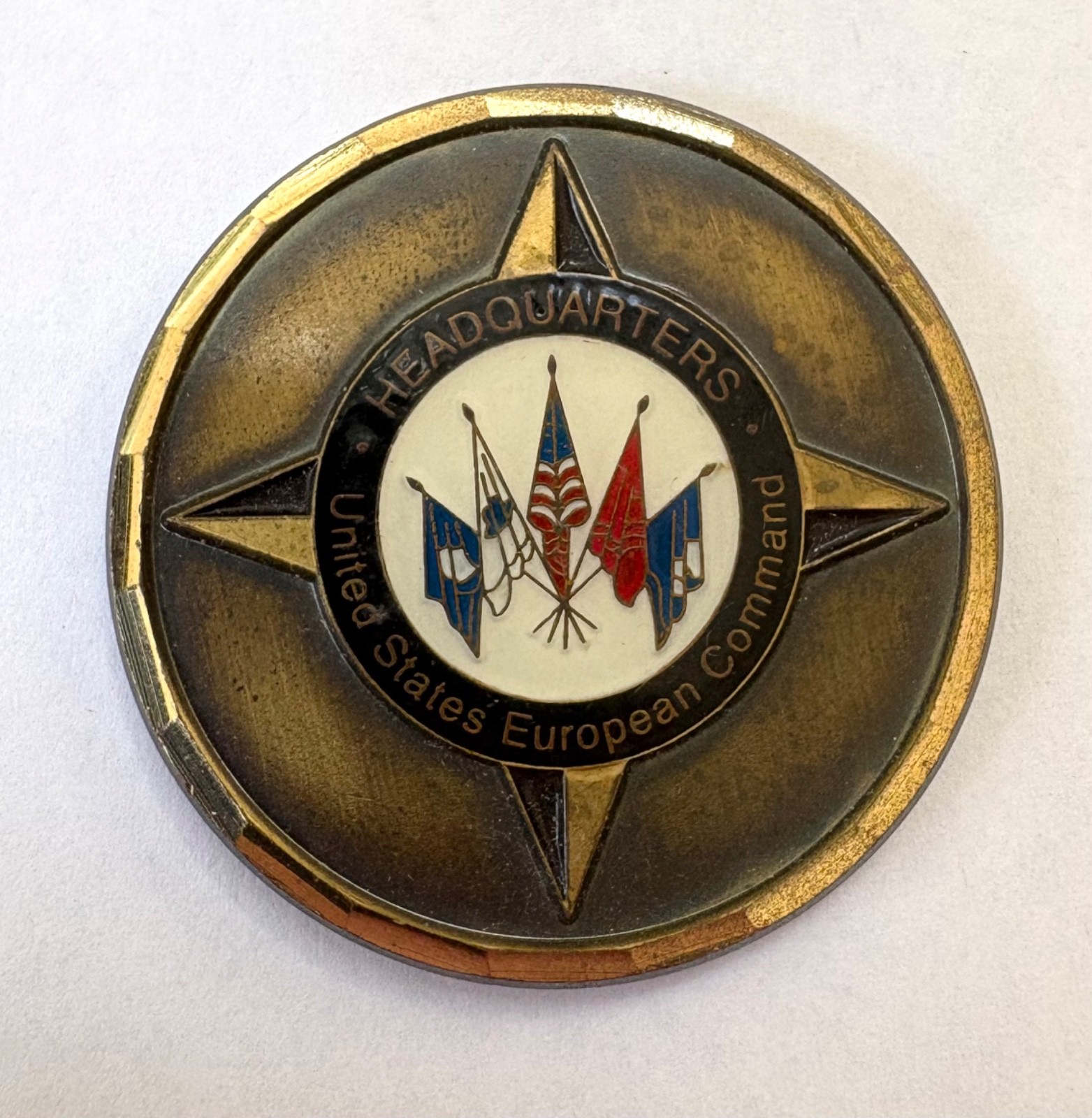 U.S. European Command (EUCOM) Engineer challenge coin