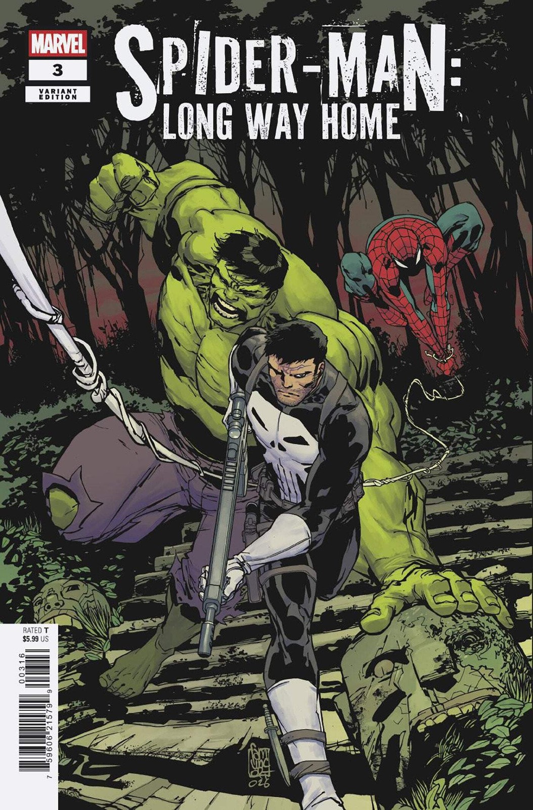 Spider-Man: Long Way Home #3 1:25 Giuseppe Camuncoli Variant