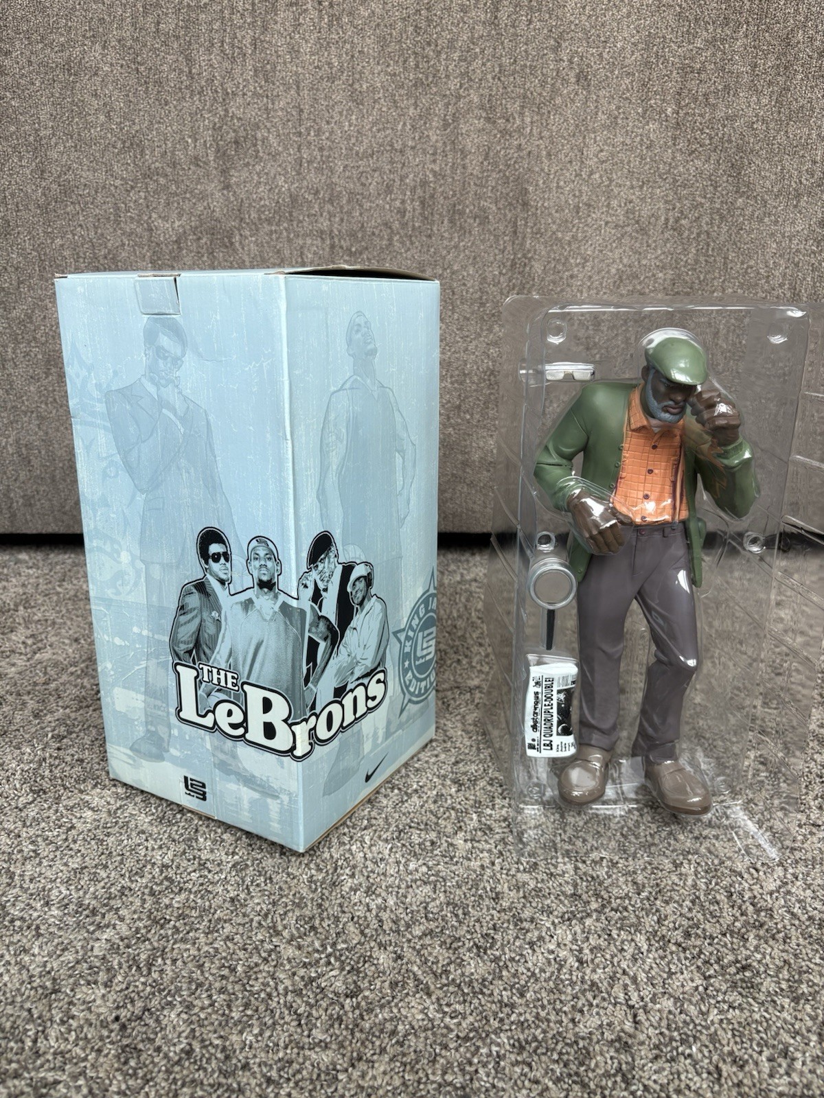 Nike LeBron James Upper Deck 2005 The LeBrons Wise LeBron 12” Action Figure