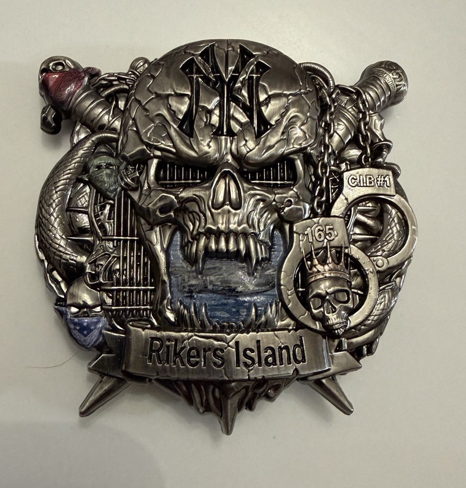 Delta DESIGN NEW YORK CORRECTIONS DEPARTMENT RIKERS NYCD Police Challenge Coin