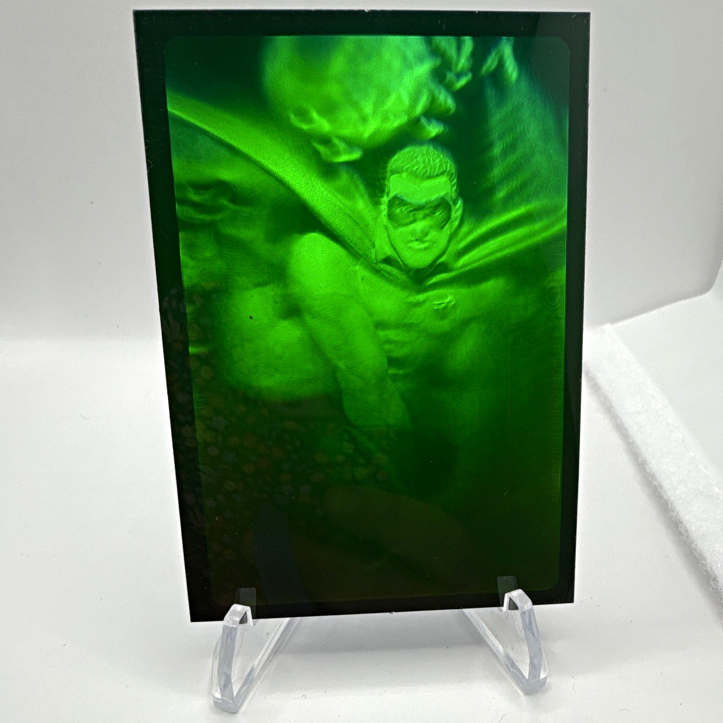 SkyBox 1995 Batman Forever Metal #1 Batman Hologram Card Val Kilmer