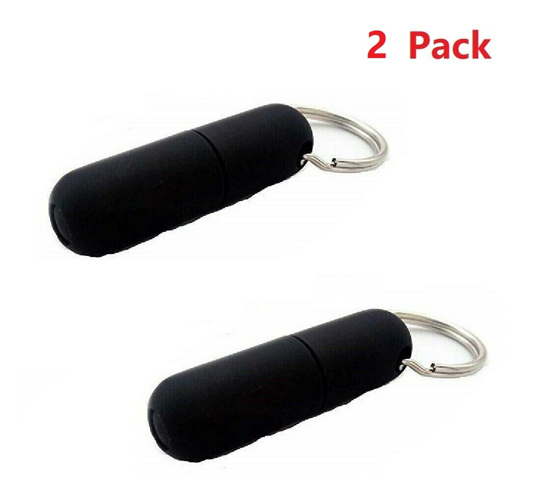 2Pack Cigar Punch Cutter  Raging Bull  Keychain Black