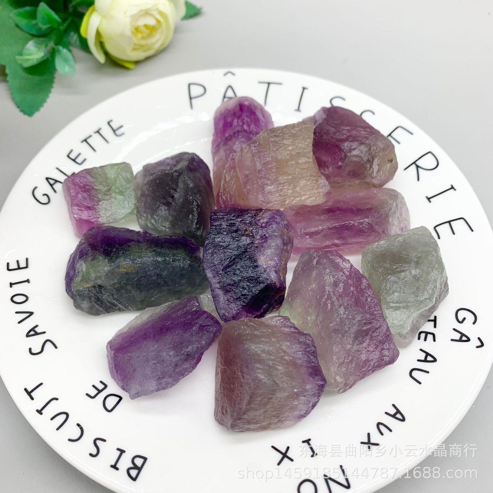 US 50g 1/4LB Natural Crystal Amethyst Agate Rough Mineral Stone Wholesale LB