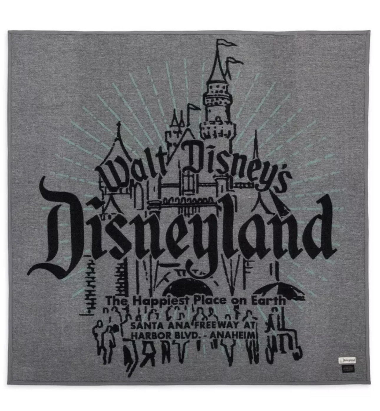 PENDLETON Walt Disney’s Disneyland 100 Eras LE Jacquard Throw Wool Blanket RARE