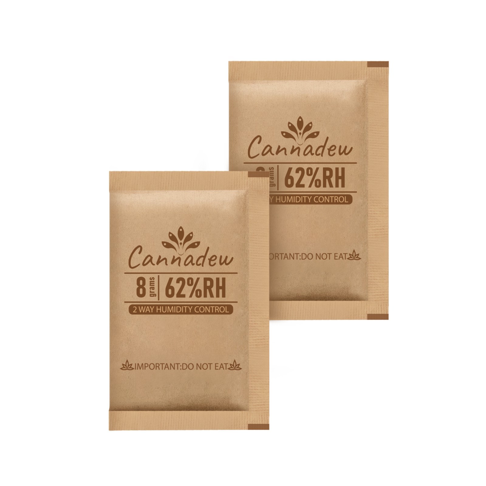 62% RH 8Gram (10 Pack) Two-Way Humidity Control Packets